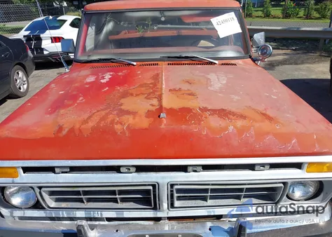 1977 Ford Explorer из США, поврежденный, VIN F15JNY22938